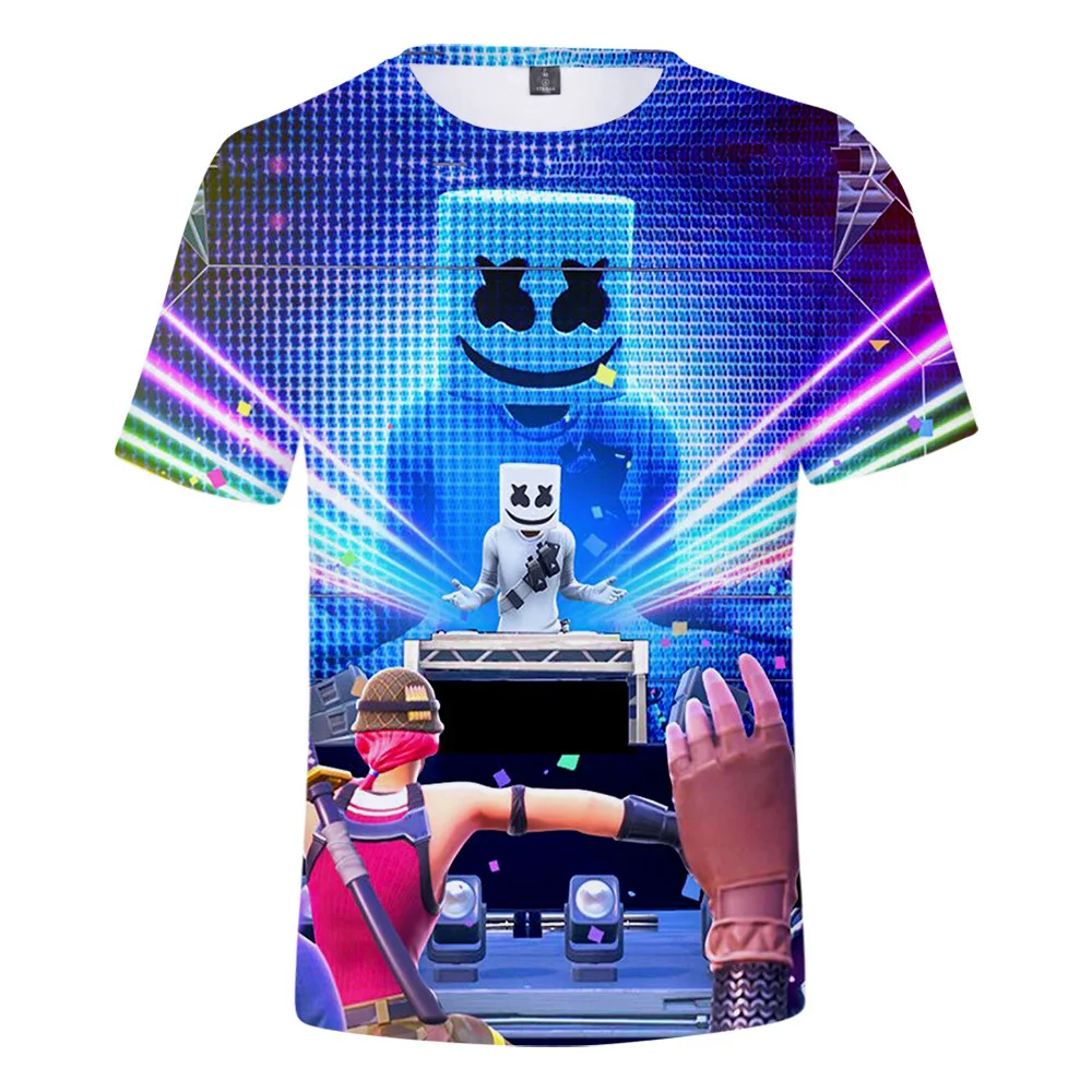 Newest Popular DJ Marshmello Cotton Candy Printed T-shirt 3D Fashion Men Women streetwear Hip Hop Personality Round neck Tops
Newest Popular DJ Marshmello Cotton Candy Printed T-shirt 3D Fashion Men Women streetwear Hip Hop Personality Round neck Tops