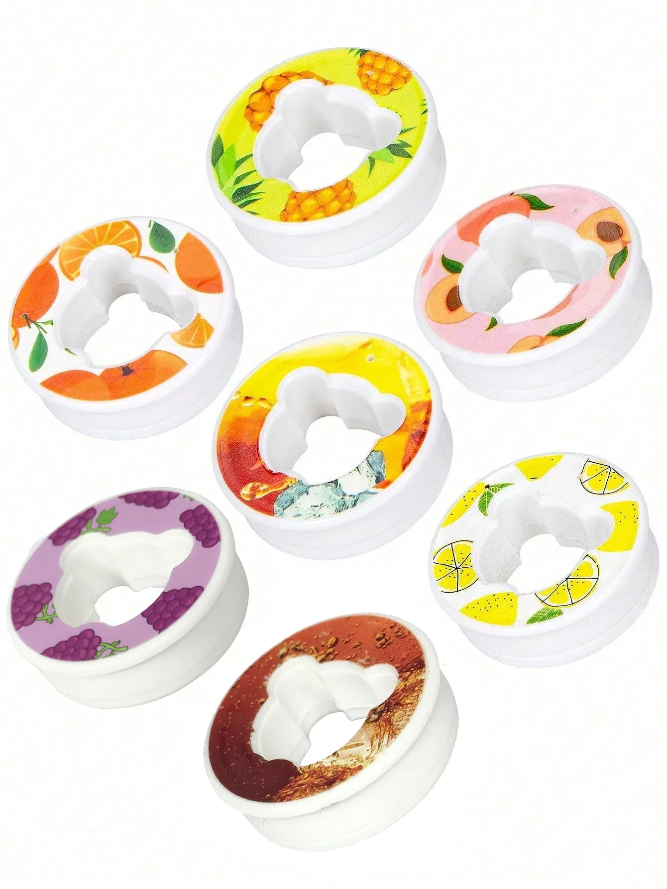 5/7pcs Bear Fruit Drink Flavor Flavor Pod Creative 0 Sugar 0 Calorie Flavor Ring For Plastic Water Bottles Sports Cup Accessorie
5/7pcs Bear Fruit Drink Flavor Flavor Pod Creative 0 Sugar 0 Calorie Flavor Ring For Plastic Water Bottles Sports Cup Accessorie