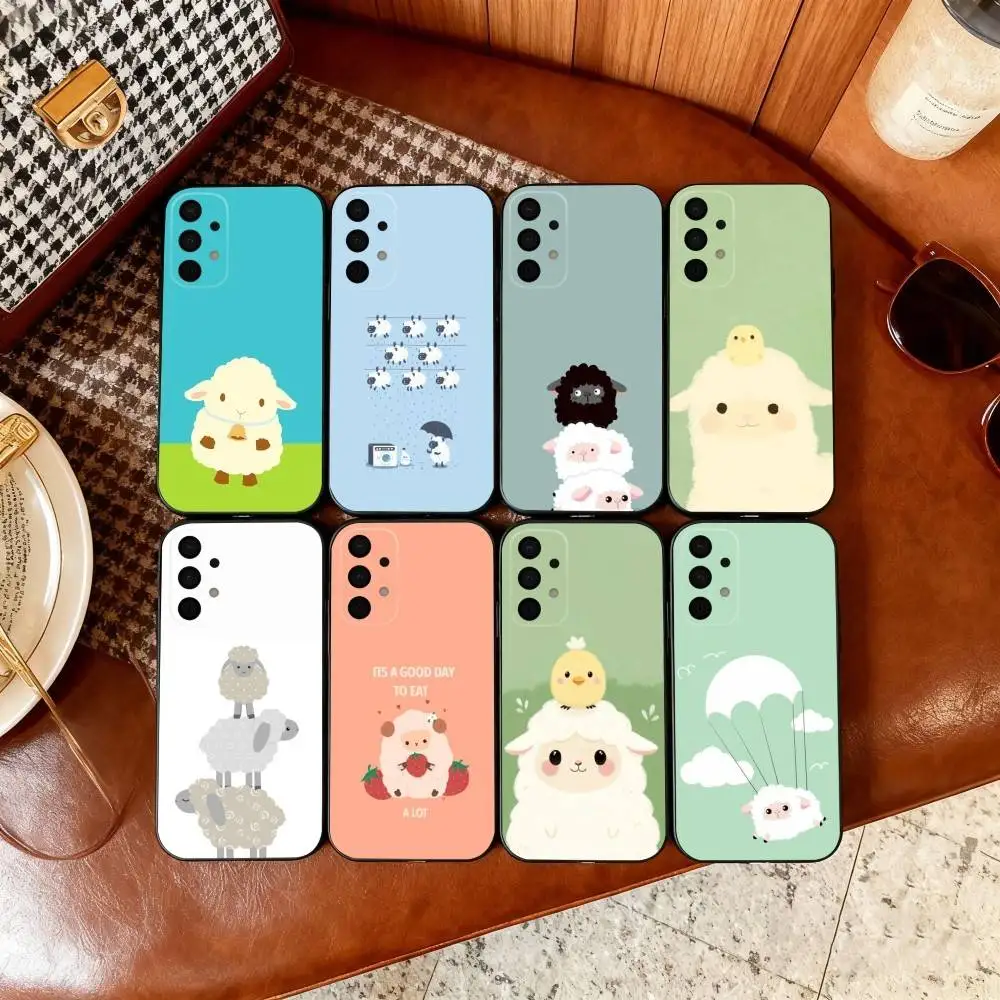 L-Little Sheep Phone Case For Samsung Galaxy A73,A72,A71,A70,A53,A52,A51,Soft Silicone Black Cover
L-Little Sheep Phone Case For Samsung Galaxy A73,A72,A71,A70,A53,A52,A51,Soft Silicone Black Cover