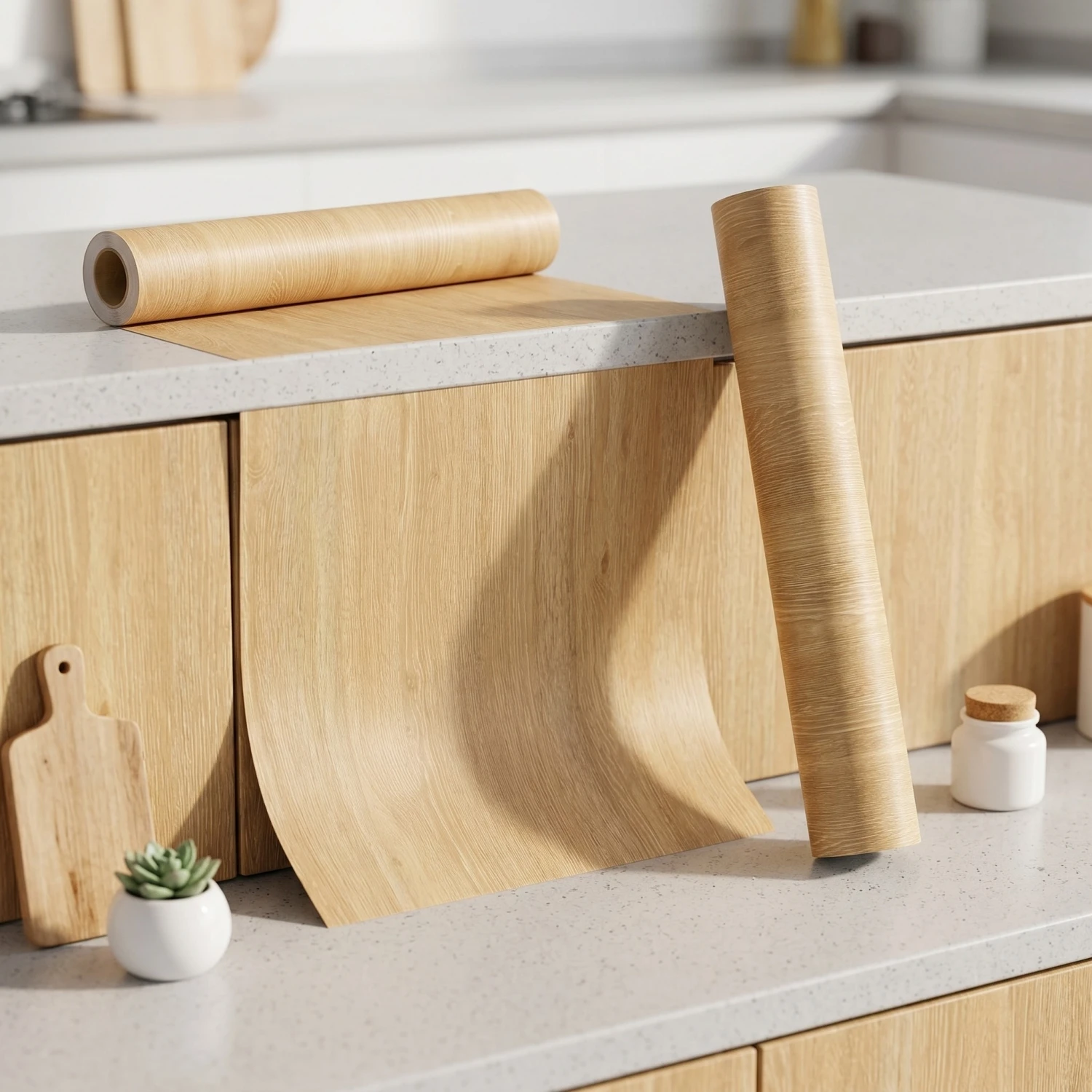 Wood Grain Sticker Vinyl Oil-Proof Self-Adhesive Wallpaper for Kitchen Countertop Furniture Cabinet Table Wall Renovation Decor
Wood Grain Sticker Vinyl Oil-Proof Self-Adhesive Wallpaper for Kitchen Countertop Furniture Cabinet Table Wall Renovation Decor