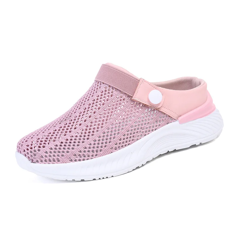 2025 summer new women's shoes fashion casual breathable mesh slippers shoes a slip-on half support shoes women's shoes
2025 summer new women's shoes fashion casual breathable mesh slippers shoes a slip-on half support shoes women's shoes