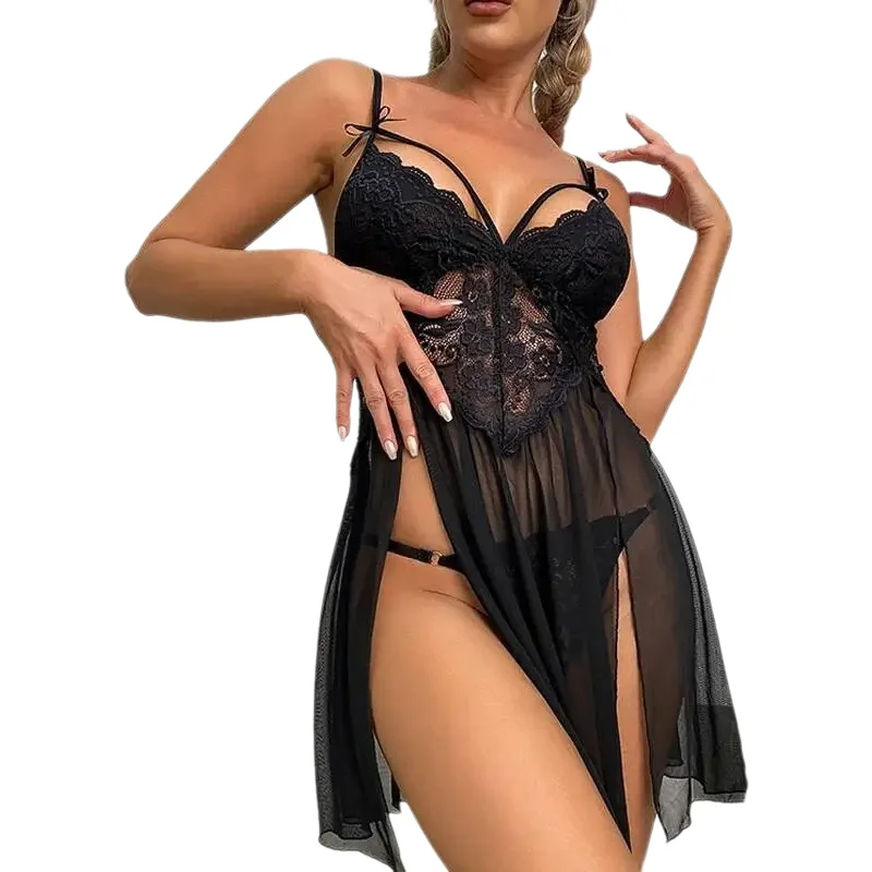 New In Sexy Lingerie For Woman Transparent Porno Teddy Costumes Babydoll Lace Dress Plus Size Underwear Crotchless Sleepwear TH8
New In Sexy Lingerie For Woman Transparent Porno Teddy Costumes Babydoll Lace Dress Plus Size Underwear Crotchless Sleepwear TH8