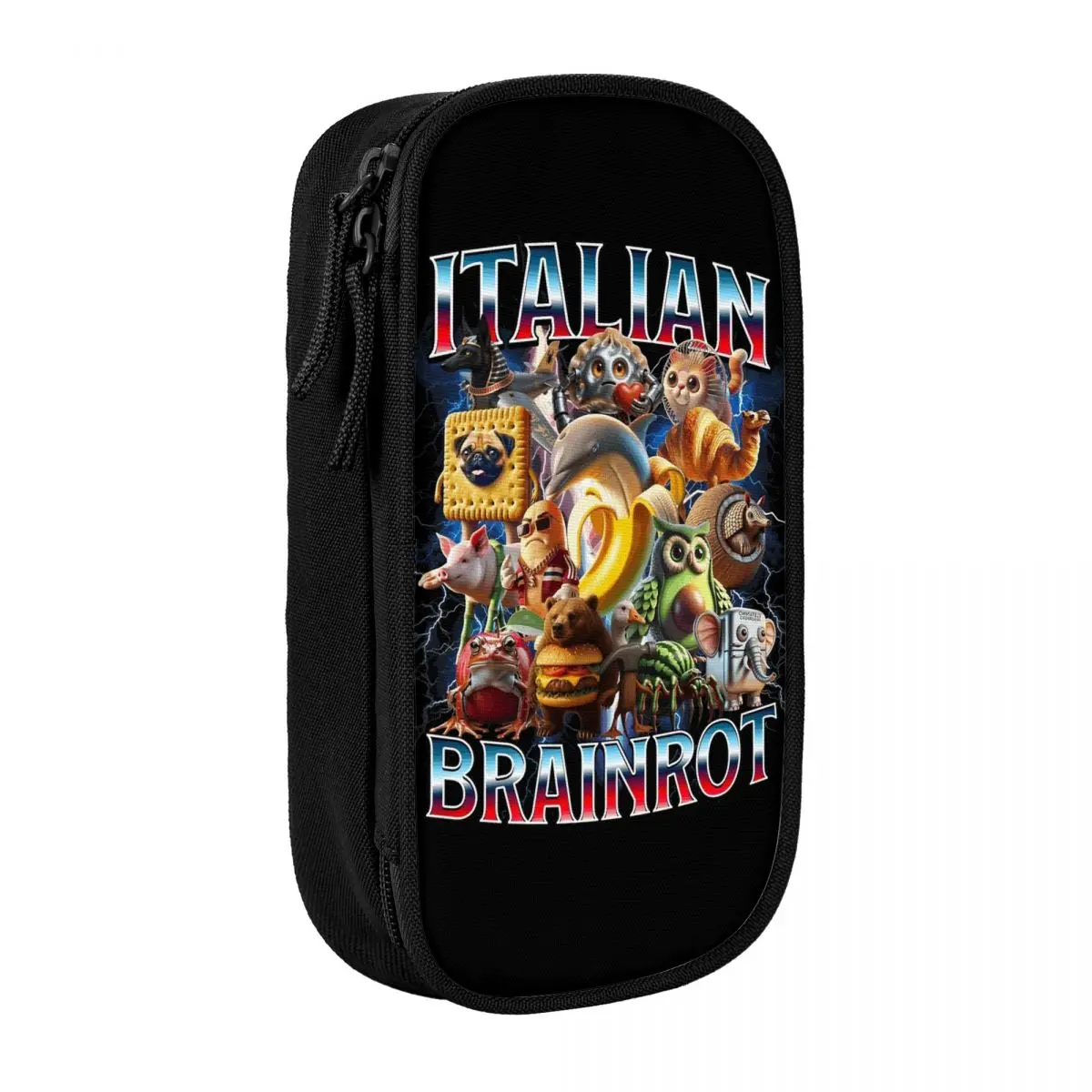 Итальянский Brainrot, забавные мемы, пенал, новая сумка-держатель для ручек, большая студенческая сумка для хранения, школьный подарок, пеналы
Итальянский Brainrot, забавные мемы, пенал, новая сумка-держатель для ручек, большая студенческая сумка для хранения, школьный подарок, пеналы