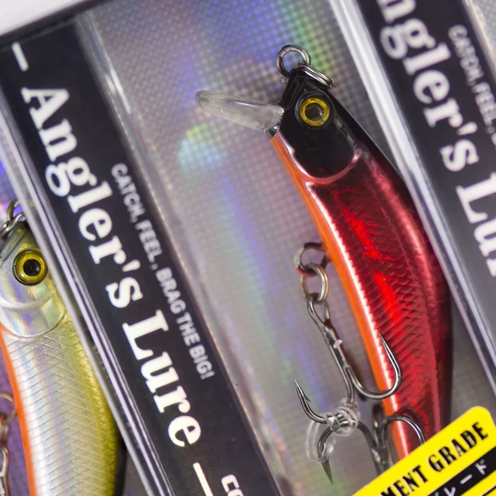 Countbass 57mm 4.8g Minnow Fishing Lures Hardbaits Freshwater Crappie Fishing Bait Sinking Type
Countbass 57mm 4.8g Minnow Fishing Lures Hardbaits Freshwater Crappie Fishing Bait Sinking Type
