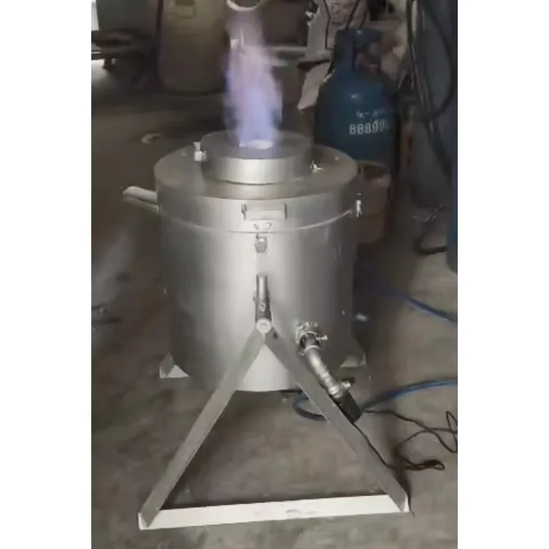 50kg LPG Propane Melting Furnace Heavy-Duty Gas Smelter for Gold Silver Aluminum Copper Steel Foundry Crucible Liquefied
50kg LPG Propane Melting Furnace Heavy-Duty Gas Smelter for Gold Silver Aluminum Copper Steel Foundry Crucible Liquefied