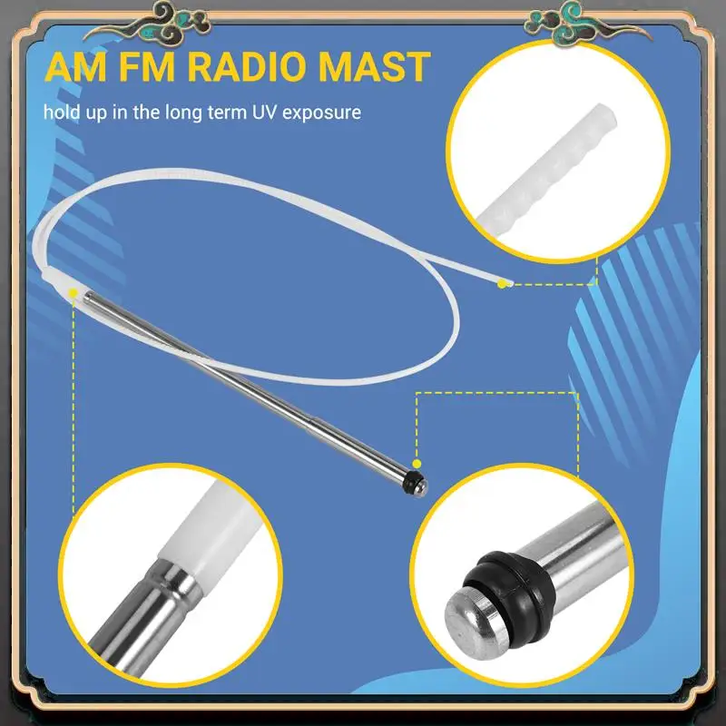 M45K-Car Replacement Power AM/FM Radio Antenna Mast For Toyota Land Cruiser /Lexus LX470 1998-2007 Auto Aerial Replacement Parts
M45K-Car Replacement Power AM/FM Radio Antenna Mast For Toyota Land Cruiser /Lexus LX470 1998-2007 Auto Aerial Replacement Parts