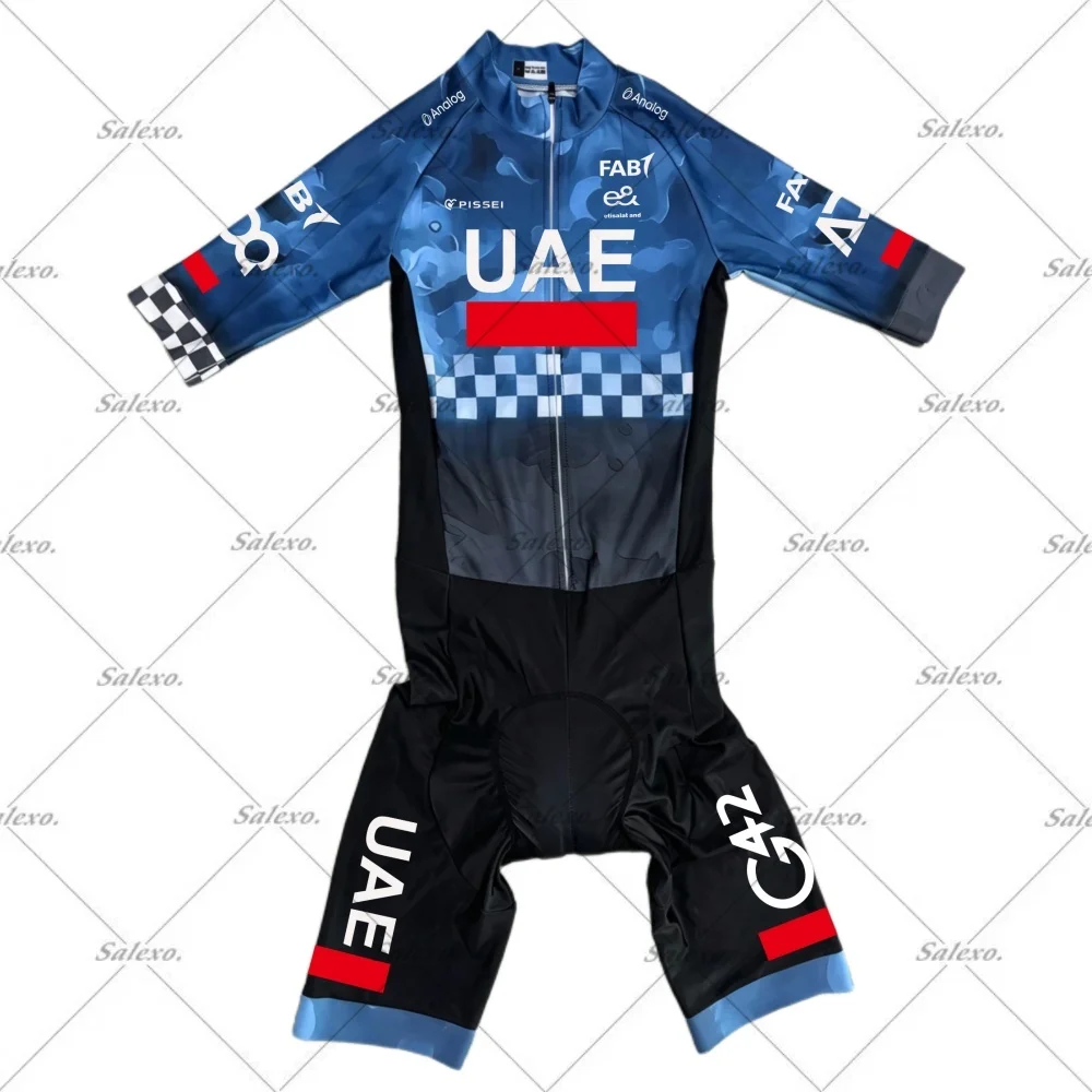 2026 UAE TEAM Men's Triathlon Suit Bodysuit Short Sleeve Cycling Jersey Jumpsuit Cycling Suit Bicycle Clothing Ciclismo Hombre
2026 UAE TEAM Men's Triathlon Suit Bodysuit Short Sleeve Cycling Jersey Jumpsuit Cycling Suit Bicycle Clothing Ciclismo Hombre
