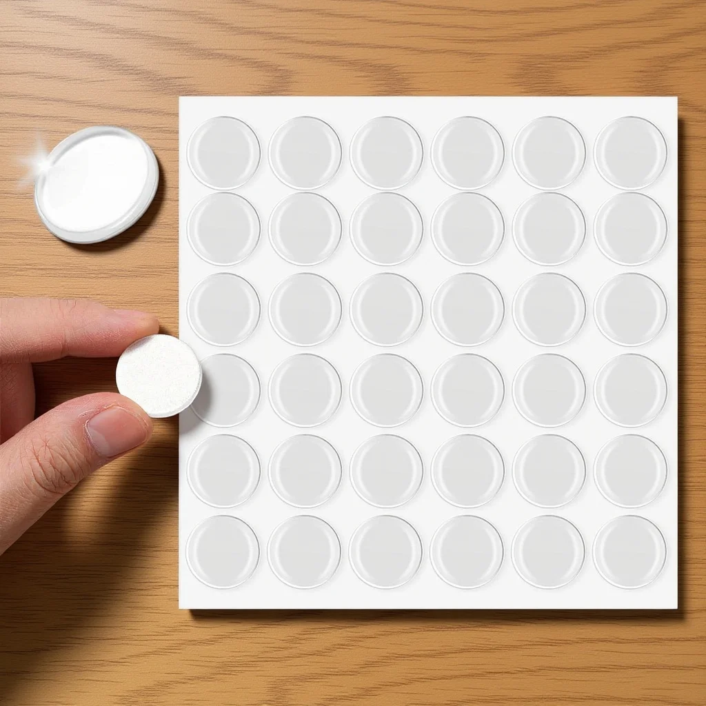 36Pcs Clear Adhesive Bumpers Self Stick Silicone Pads Glass Table Top Furniture Nonslip Shock Absorption Multi Functional Use
36Pcs Clear Adhesive Bumpers Self Stick Silicone Pads Glass Table Top Furniture Nonslip Shock Absorption Multi Functional Use