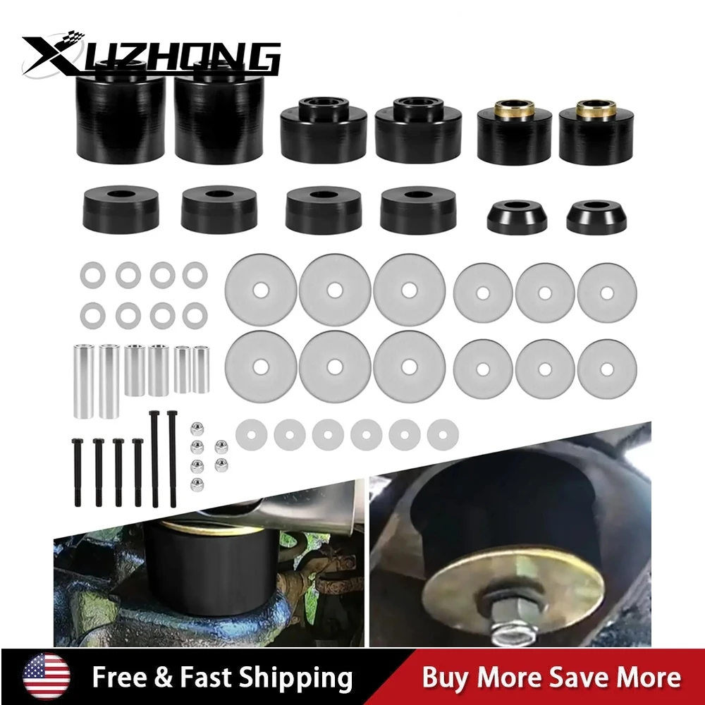 4.4123R Body Cab Mount Bushing Set Kit For 1980-1998 Ford F150 F250 F350 2WD 4WD
4.4123R Body Cab Mount Bushing Set Kit For 1980-1998 Ford F150 F250 F350 2WD 4WD