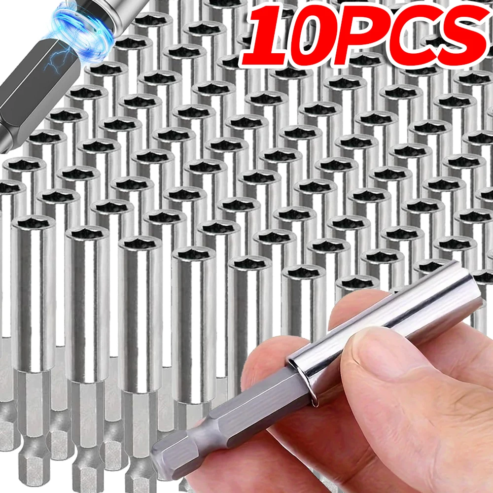 Wholesale Drill Bit Extension Magnetic Hexagonal Screwdriver Bit Extended Connecting Rods Steel Carbon Holder Woodworking Tools
Wholesale Drill Bit Extension Magnetic Hexagonal Screwdriver Bit Extended Connecting Rods Steel Carbon Holder Woodworking Tools