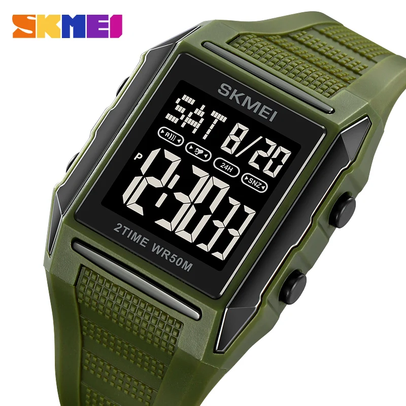 SKMEI 2257 Men's Electronic Watch Multifunction Calendar Chronograph Luminous Countdown Sport Fashion Digital Watches for Man
SKMEI 2257 Men's Electronic Watch Multifunction Calendar Chronograph Luminous Countdown Sport Fashion Digital Watches for Man