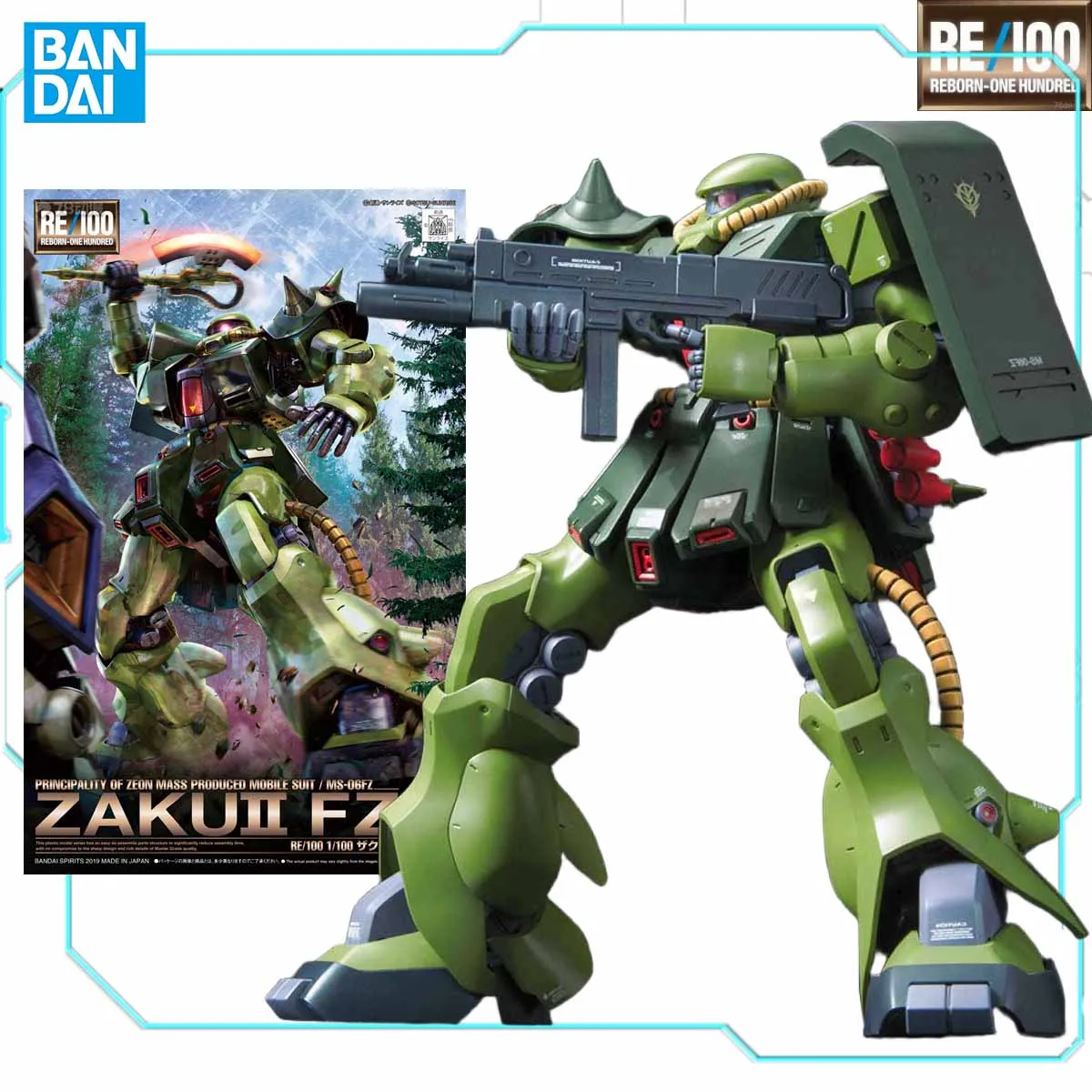 Оригинальная модель Bandai, комплект RE/100 MS-06FZ ZAKU II FZ, аниме, экшн-фигурка, сборная модель, игрушки, подарки
Оригинальная модель Bandai, комплект RE/100 MS-06FZ ZAKU II FZ, аниме, экшн-фигурка, сборная модель, игрушки, подарки