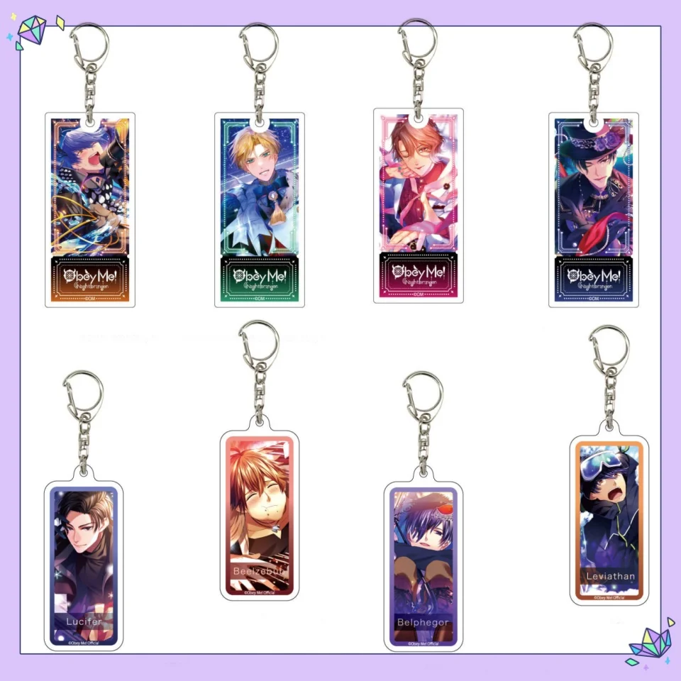 Game Obey Me Acrylic keychain Role-playing Handsome big boy Cartoon pendant Fan gift 6cm
Game Obey Me Acrylic keychain Role-playing Handsome big boy Cartoon pendant Fan gift 6cm