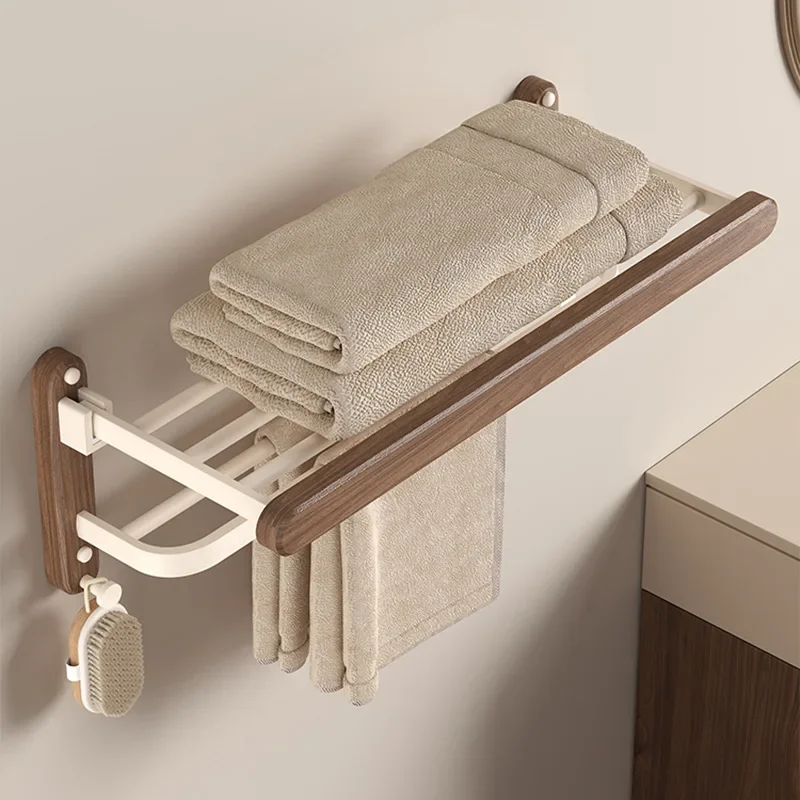 Walnut Wood Bathroom Hardware Set Towel Rack Toilet Paper Holder Toilet Brush Bathroom Shelf Bathroom Accessories
Walnut Wood Bathroom Hardware Set Towel Rack Toilet Paper Holder Toilet Brush Bathroom Shelf Bathroom Accessories