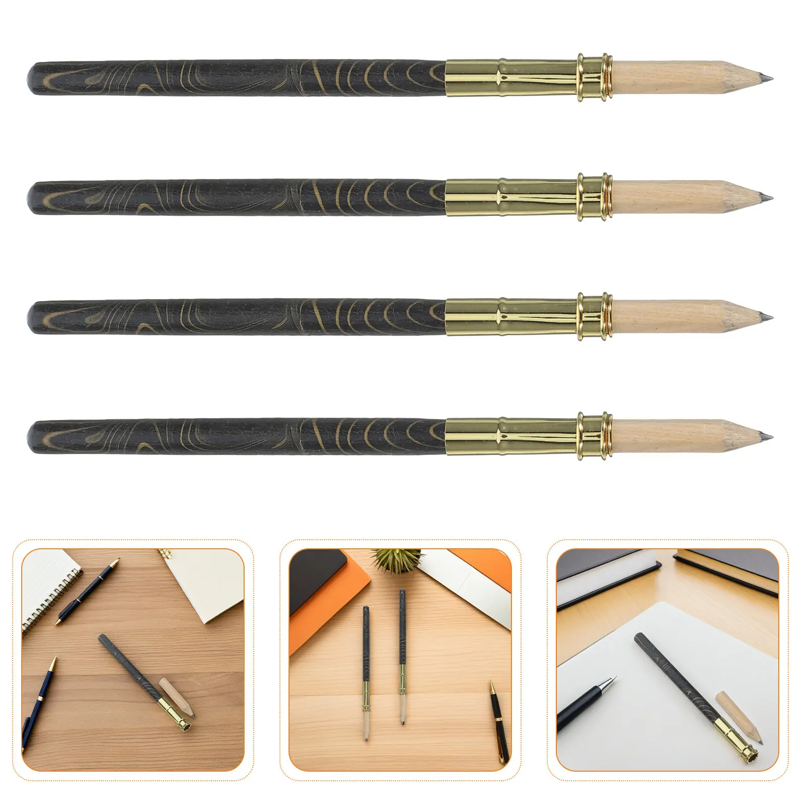 4Pcs Pencil Extenders Bamboo Holder Ergonomic Grip for Writing Drawing Sketching Art Tool Lengthener School Office Supplies
4Pcs Pencil Extenders Bamboo Holder Ergonomic Grip for Writing Drawing Sketching Art Tool Lengthener School Office Supplies