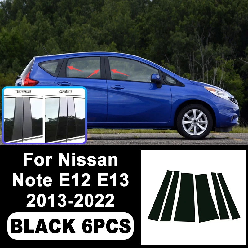 For Nissan Note E12 E13 2013-2022 B/C Pillar Stickers - PC Window Decorative Trim for Middle Pillar,Car Accessories 2014 2015
For Nissan Note E12 E13 2013-2022 B/C Pillar Stickers - PC Window Decorative Trim for Middle Pillar,Car Accessories 2014 2015