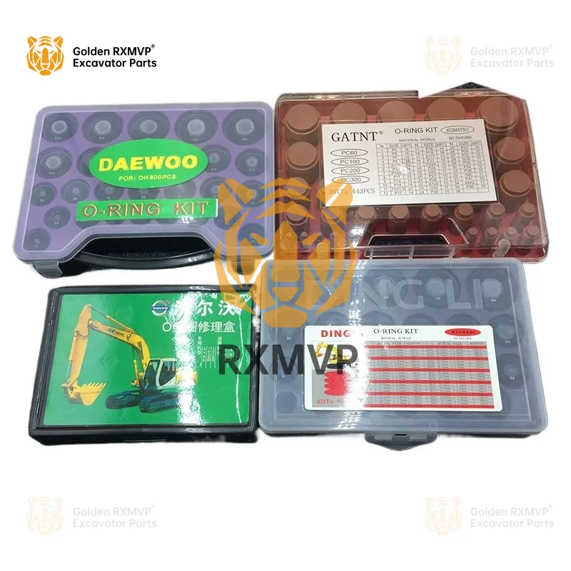 For Caterpillar Hitachi Kobelco Doosan Sany Hyundai Vol vo Excavator O-ring Box O-Ring Accessories Excavator Accessories
For Caterpillar Hitachi Kobelco Doosan Sany Hyundai Vol vo Excavator O-ring Box O-Ring Accessories Excavator Accessories