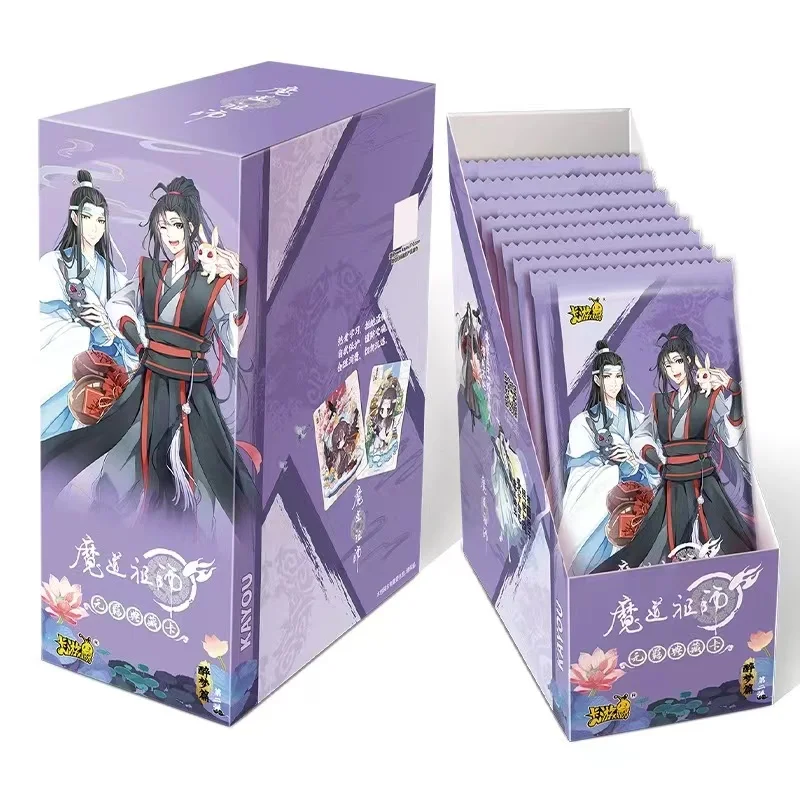 KAYOU The Founder of Diabolism Card Character Wei Wuxian Collection Card Anime Peripherals Trading Card Cute Children Gifts Toy
KAYOU The Founder of Diabolism Card Character Wei Wuxian Collection Card Anime Peripherals Trading Card Cute Children Gifts Toy