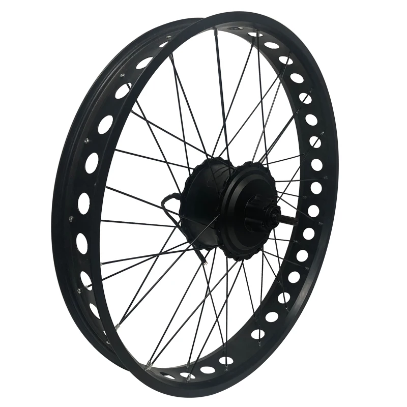 E-bike Conversion Kit 48v 350W 500W 750W hub Motor Bike Wheel for 4.0 20/26 in Snow electric bicycle
E-bike Conversion Kit 48v 350W 500W 750W hub Motor Bike Wheel for 4.0 20/26 in Snow electric bicycle
