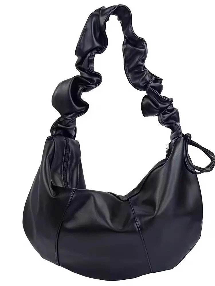 Korean Style Chic Retro Pleated Cloud Versatile Texture Underarm Bag French Single Shoulder Crossbody Bags
Korean Style Chic Retro Pleated Cloud Versatile Texture Underarm Bag French Single Shoulder Crossbody Bags