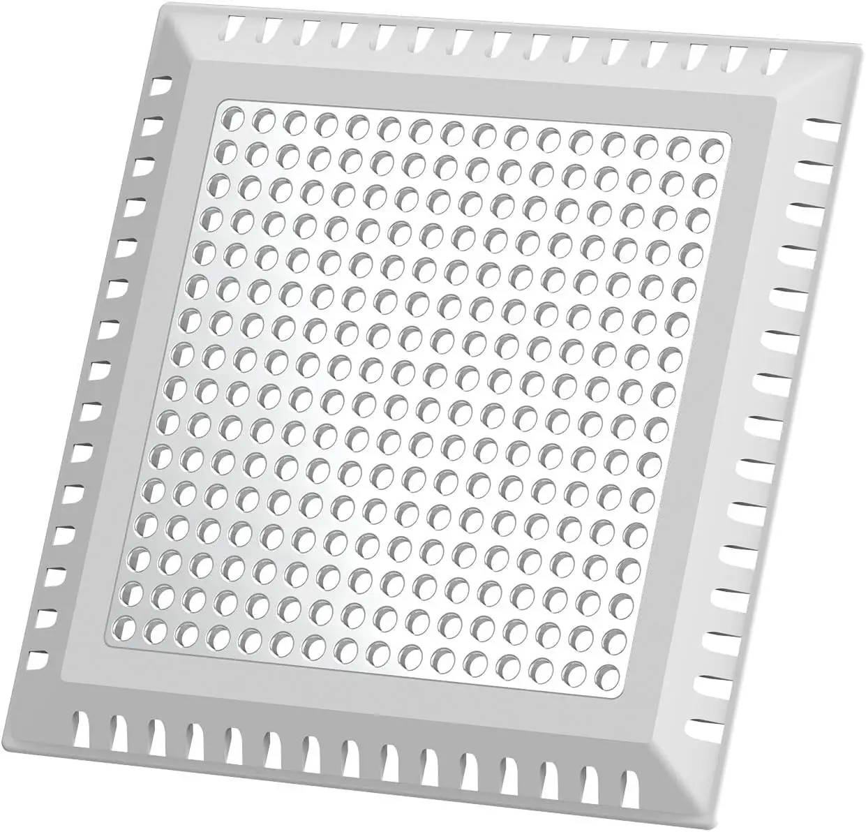 Hair Catcher/Drain Strainer/Shower Drain Cover for Bathroom Floor Drain, Stainless Steel and Silicone (Patented Product)
Hair Catcher/Drain Strainer/Shower Drain Cover for Bathroom Floor Drain, Stainless Steel and Silicone (Patented Product)