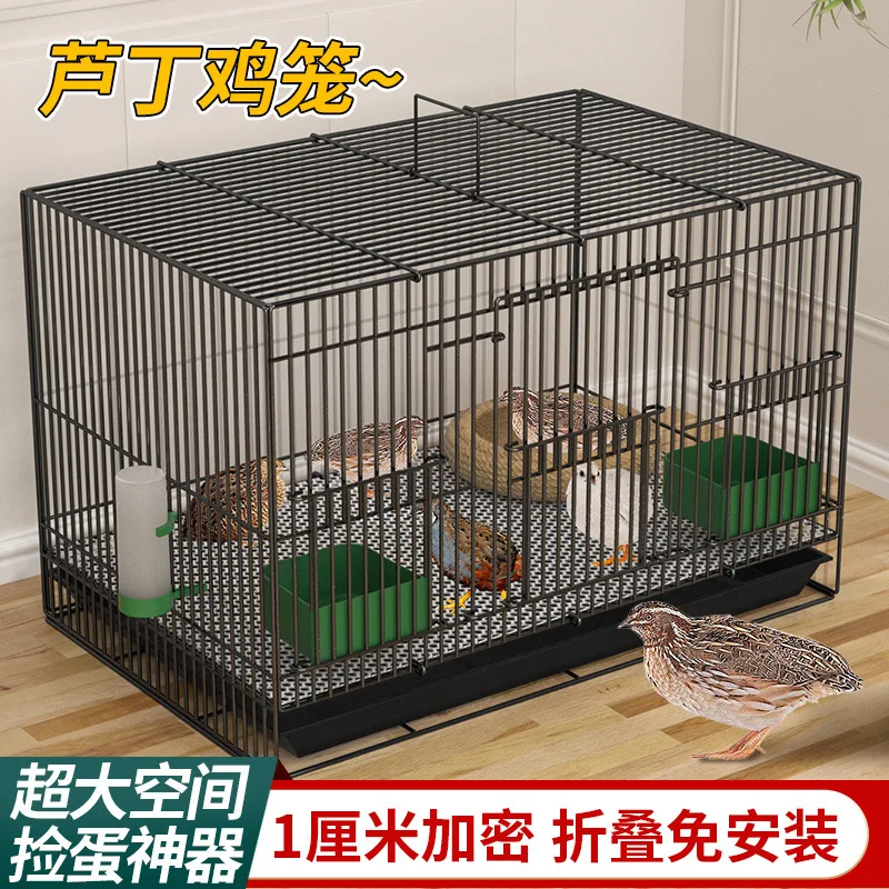 Rutin chicken special household chicken cage Encrypted cage Small quail breeding chick pet cage Small yellow
Rutin chicken special household chicken cage Encrypted cage Small quail breeding chick pet cage Small yellow