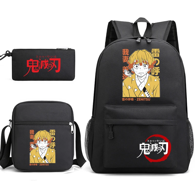 Demon Slayer Backpack Set with Matching Pencil Case and Shoulder Bag for Elementary School Kids
Demon Slayer Backpack Set with Matching Pencil Case and Shoulder Bag for Elementary School Kids