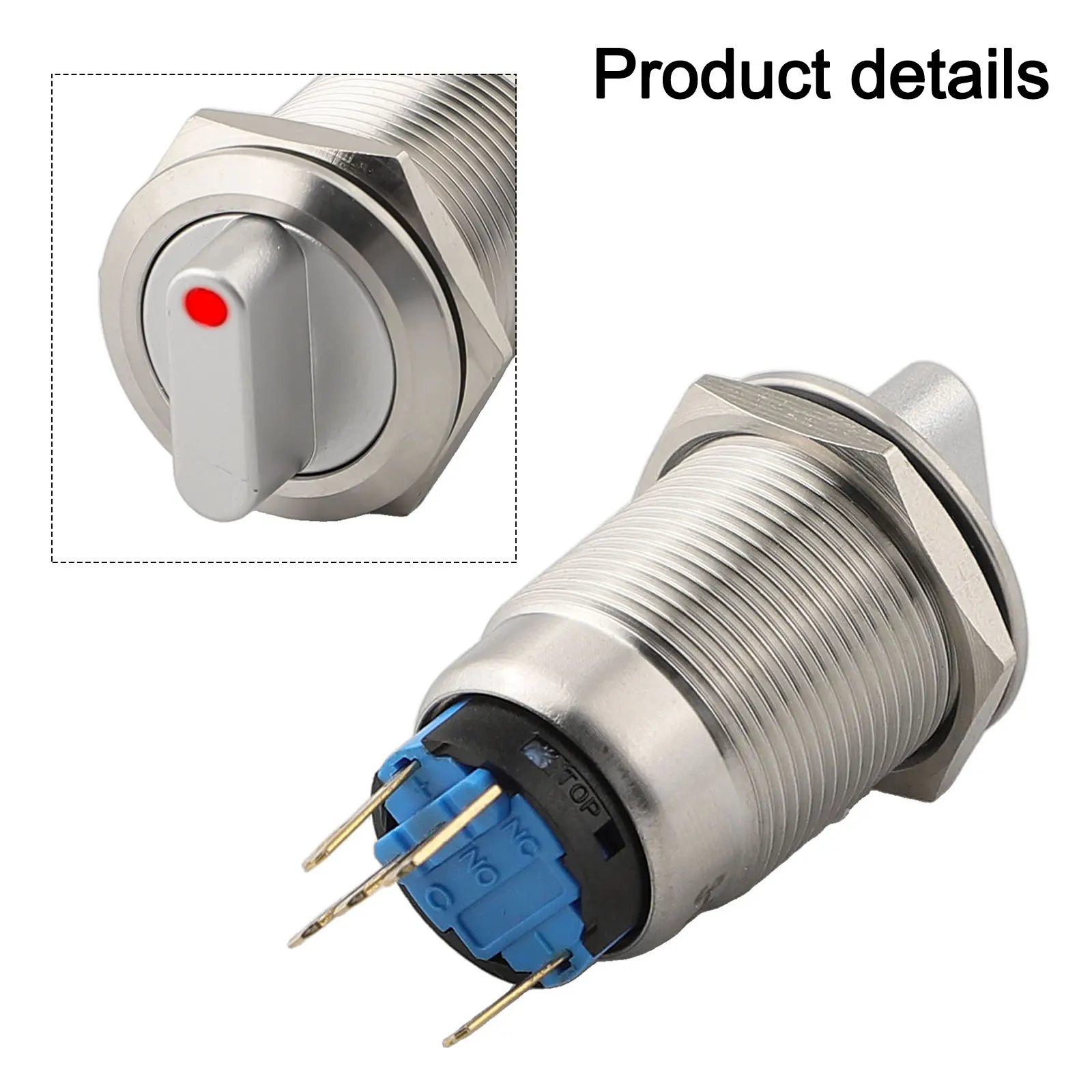 3 Positions Switch Latching Push Button Low Light Conditions 3-6V Rated Voltage IK09/IP66 Protection Self-locking
3 Positions Switch Latching Push Button Low Light Conditions 3-6V Rated Voltage IK09/IP66 Protection Self-locking