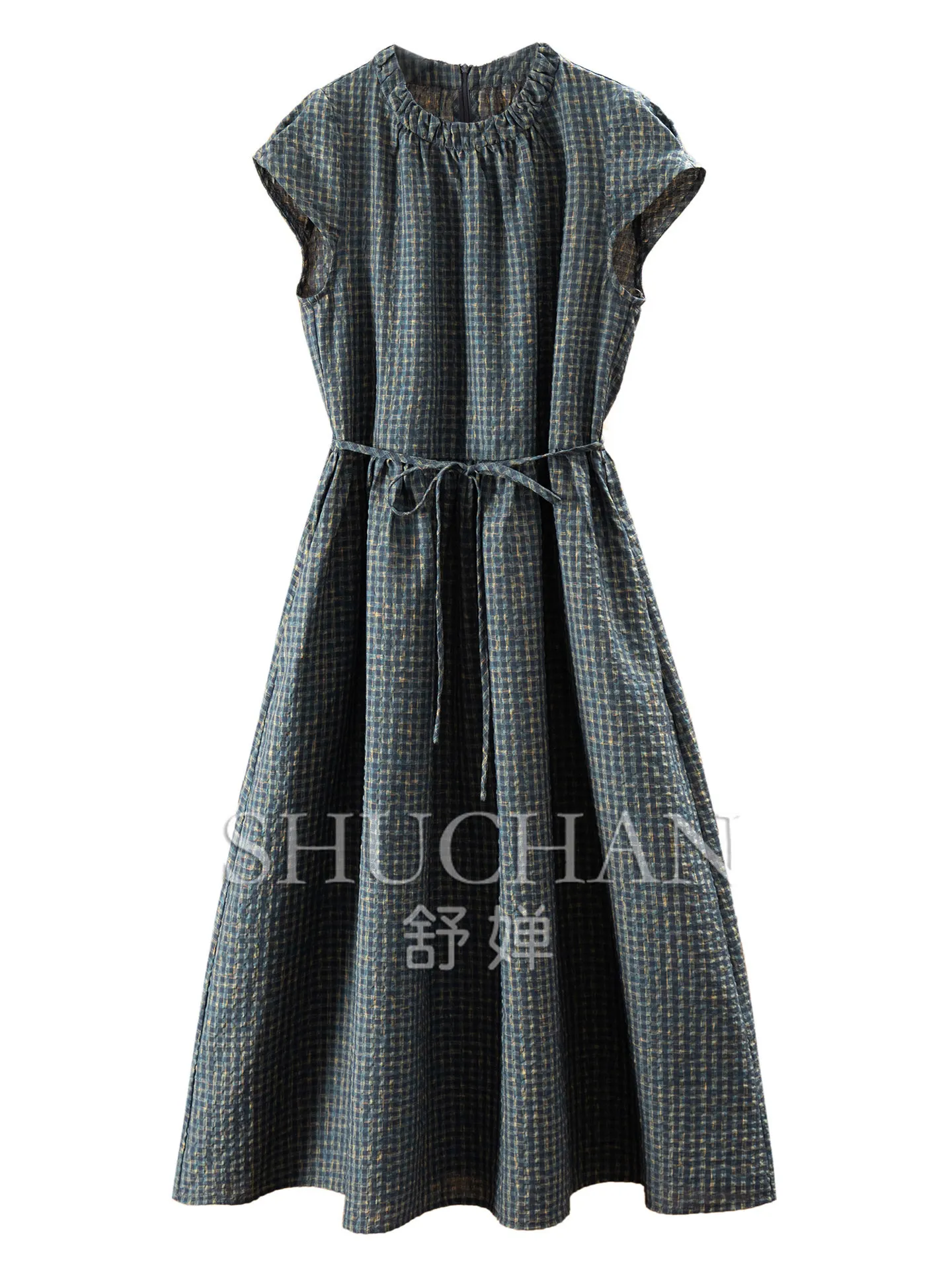 Retro and Loose Dresses A Pendulum Bubble Wrinkled Cotton Dress, Women's 58M8 Vestidos De Mujer Elegantes Para Fiesta 2026
Retro and Loose Dresses A Pendulum Bubble Wrinkled Cotton Dress, Women's 58M8 Vestidos De Mujer Elegantes Para Fiesta 2026