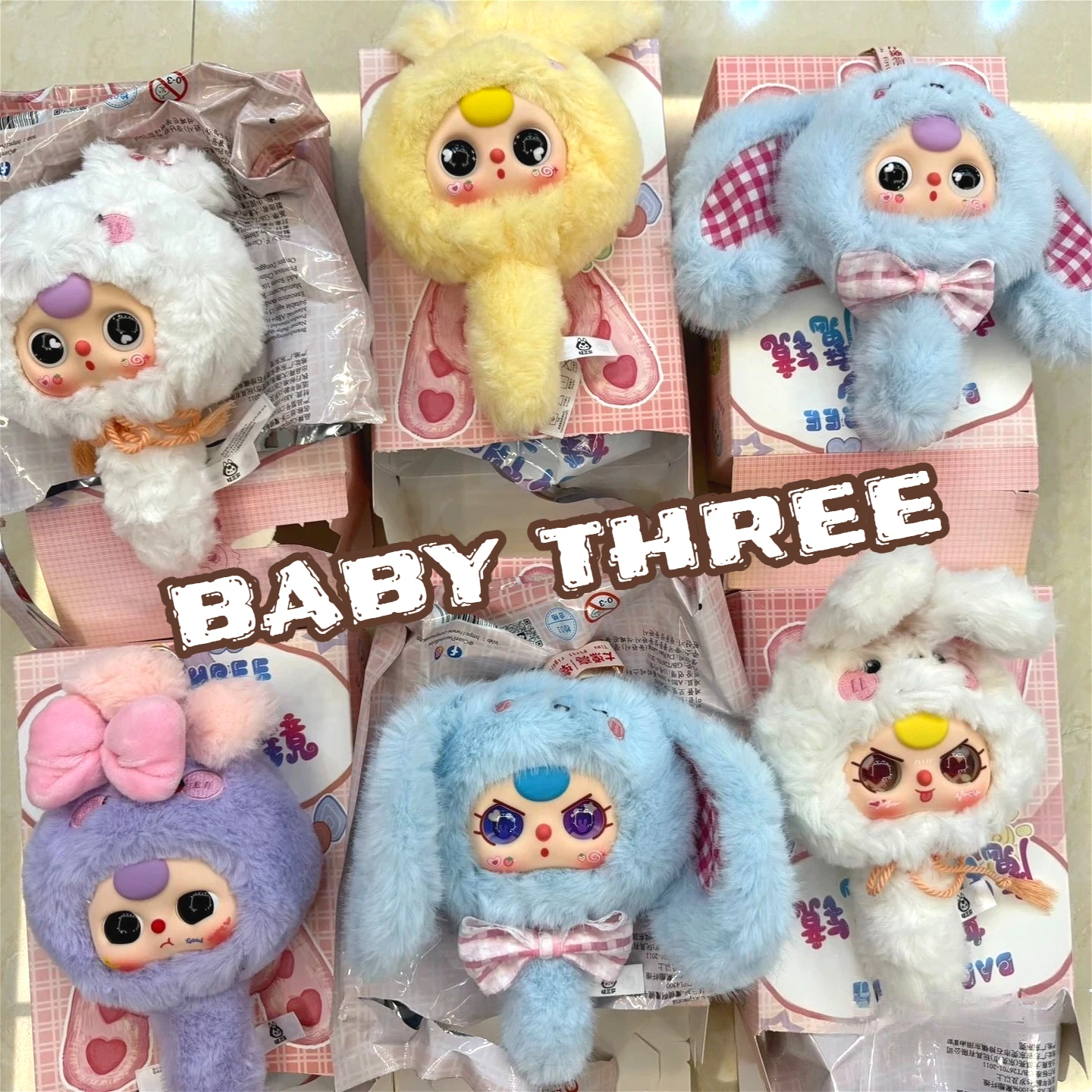 In Stock Baby Three Magic Mirror Series Blind Box Plush Toys Cute Makeup Mirror Desktop Decoration Mysterious Box Surprise Gift
In Stock Baby Three Magic Mirror Series Blind Box Plush Toys Cute Makeup Mirror Desktop Decoration Mysterious Box Surprise Gift