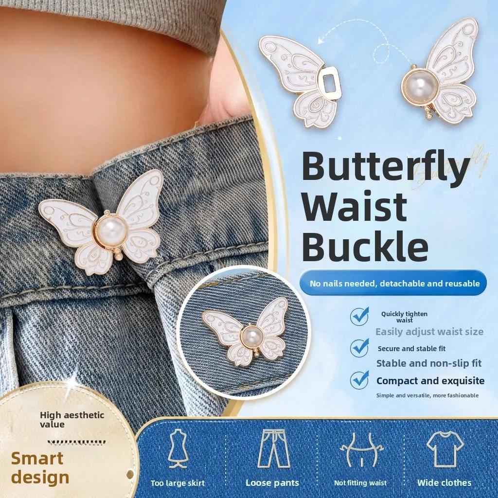 Adjustable Button Jeans Waist Reducer No Sewing No Nailing Detachable Waist Size Reducer Tool for Pants Fixing And Button
Adjustable Button Jeans Waist Reducer No Sewing No Nailing Detachable Waist Size Reducer Tool for Pants Fixing And Button