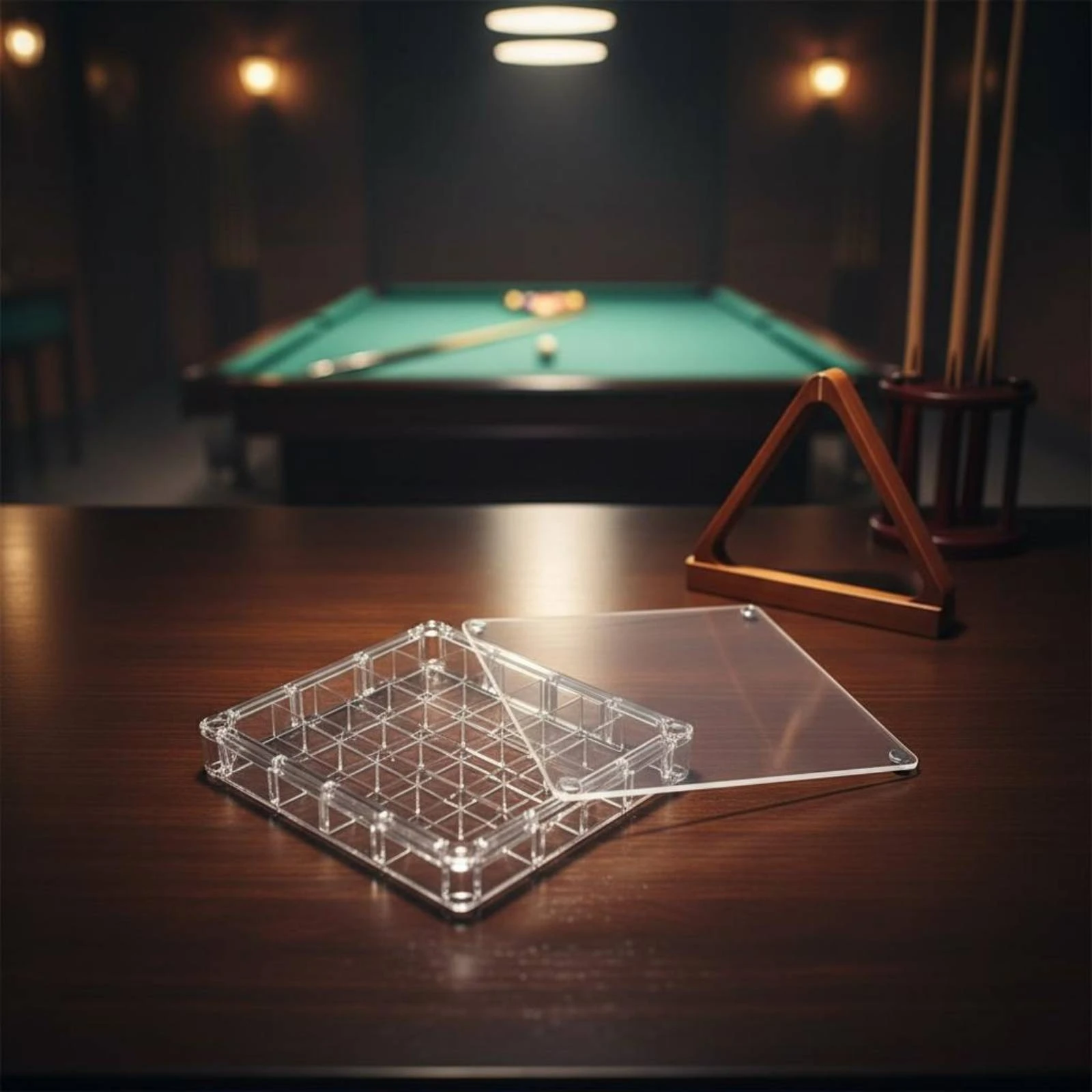 Billiard Cue Tip Storage Box Clear 17 Mm Cue Tip Organizer Sports Accessory Display 36 Slots for Billiards Players, Pool Hall
Billiard Cue Tip Storage Box Clear 17 Mm Cue Tip Organizer Sports Accessory Display 36 Slots for Billiards Players, Pool Hall