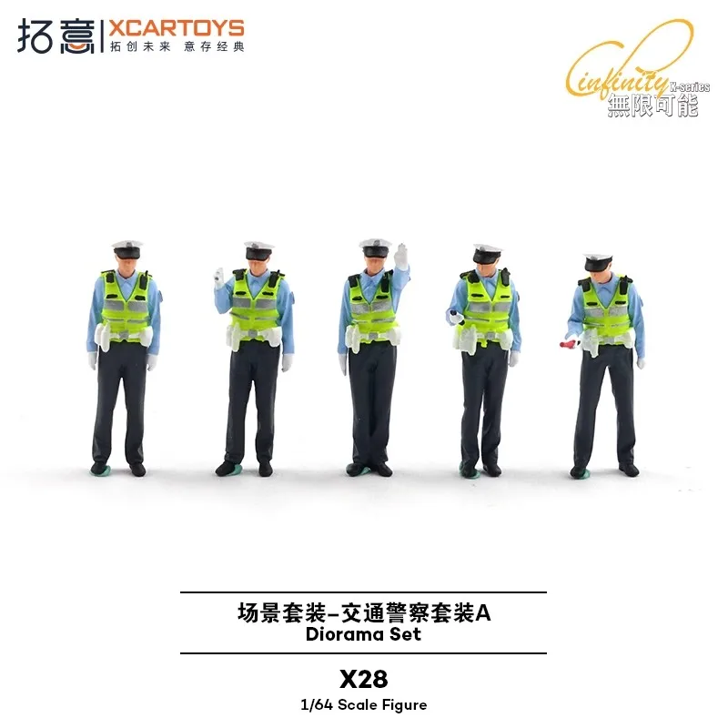 XCARTOYS 1:64 Photographic Miniature Figurine for Simulated Scenes Sanitation Worker SWAT Traffic Police Patrol Officer
XCARTOYS 1:64 Photographic Miniature Figurine for Simulated Scenes Sanitation Worker SWAT Traffic Police Patrol Officer