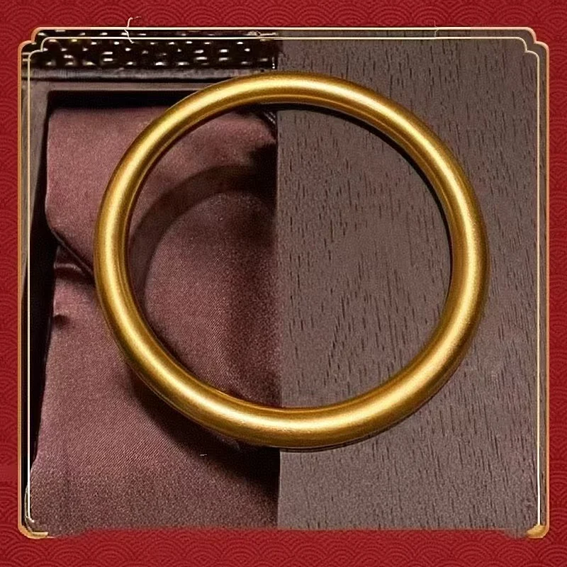 Alluvial gold bracelet, ancient craftsmanship gold bracelet, 5mm simulated South African tin gold, solid, long-lasting colorfast
Alluvial gold bracelet, ancient craftsmanship gold bracelet, 5mm simulated South African tin gold, solid, long-lasting colorfast