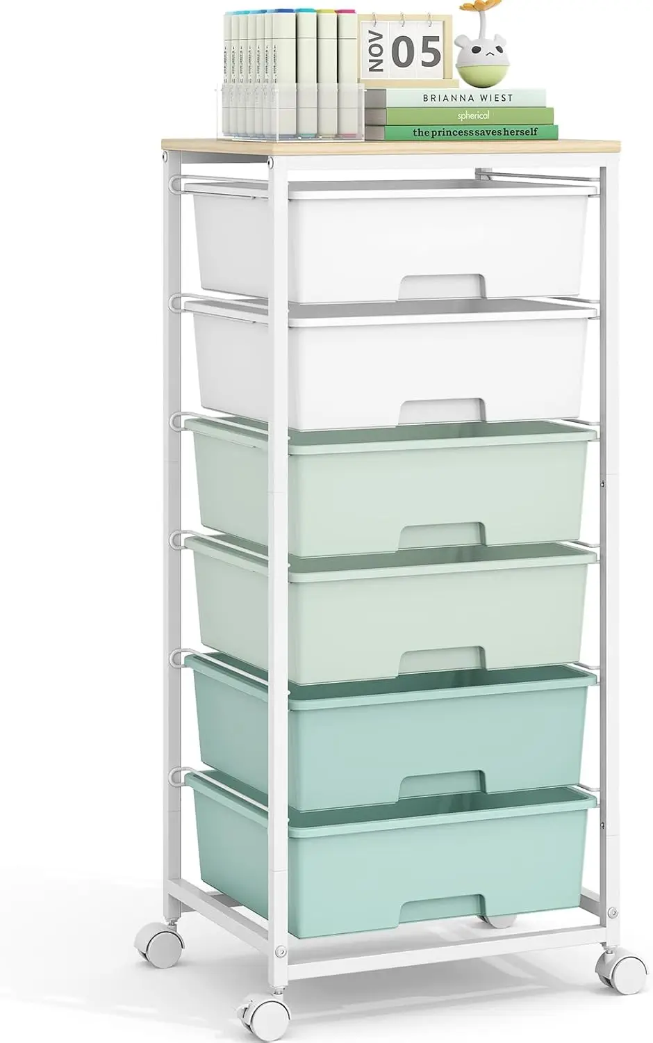 Rolling Storage Cart with 6 Drawers, Wooden Top, Lockable Wheels for Art Studio Office Craft Room Organization Green
Rolling Storage Cart with 6 Drawers, Wooden Top, Lockable Wheels for Art Studio Office Craft Room Organization Green