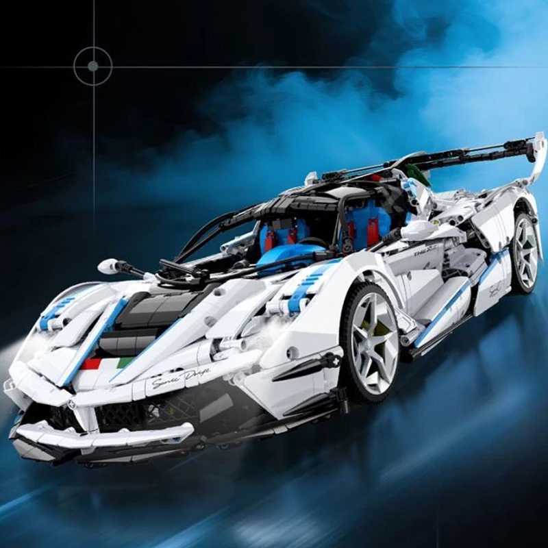 4501pcs 1:8 MOC Technical Remote Control Sports Car FXXK EVO Building Blocks Bricks Model Toys for Children Birthday Gift Set
4501pcs 1:8 MOC Technical Remote Control Sports Car FXXK EVO Building Blocks Bricks Model Toys for Children Birthday Gift Set