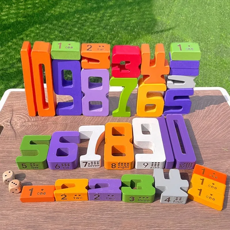 Children's Digital Cognitive Building Blocks Math Building Blocks Parent-Child Logic Puzzle Set Early Learning Toys 
Children's Digital Cognitive Building Blocks Math Building Blocks Parent-Child Logic Puzzle Set Early Learning Toys