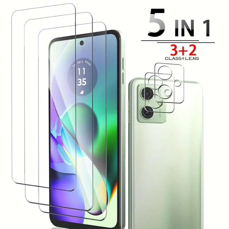 3+2 Pack for Motorola Moto G 04/06/13/23/24/35/36/52/54/55/56/71 5G/73/75/84/86 Screen Protector-HD Transparency,Sensitive Touch
3+2 Pack for Motorola Moto G 04/06/13/23/24/35/36/52/54/55/56/71 5G/73/75/84/86 Screen Protector-HD Transparency,Sensitive Touch