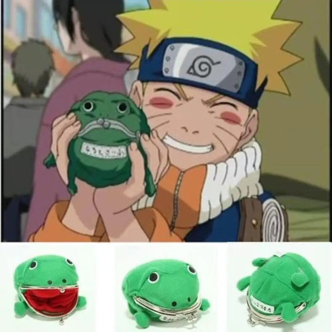 Kawaii Bandai Naruto Frog Wallet Japanese Anime Frog Cute Wallet Cosplay Ninja Coin Purse Small Bag Holder Toys Birthday Gift
Kawaii Bandai Naruto Frog Wallet Japanese Anime Frog Cute Wallet Cosplay Ninja Coin Purse Small Bag Holder Toys Birthday Gift