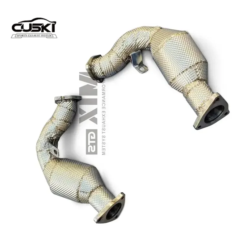 Stainless Steel Automotive Exhaust Parts fit 2012-2017 Audi A7 3.0T exhaust downpipe Exhaust Modification
Stainless Steel Automotive Exhaust Parts fit 2012-2017 Audi A7 3.0T exhaust downpipe Exhaust Modification 