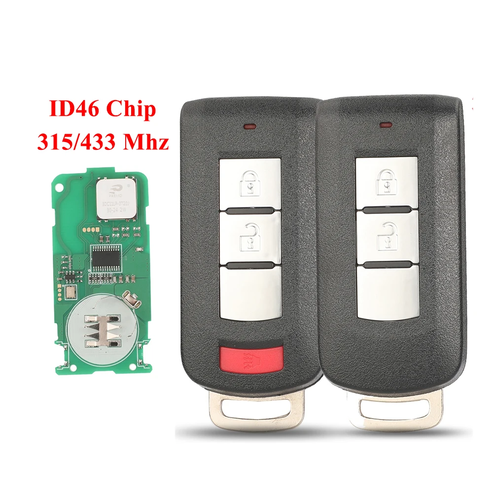 jingyuqin New Remote Control Car Key ID46 PCF7952 315/433MHz For Mitsubishi Lancer Outlander Galant Keyless Go OUC644M-KEY-N
jingyuqin New Remote Control Car Key ID46 PCF7952 315/433MHz For Mitsubishi Lancer Outlander Galant Keyless Go OUC644M-KEY-N