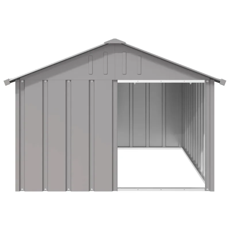 Dog House Grey 116.5x153x81.5 cm Galvanised Steel dog beds for large dogs
Dog House Grey 116.5x153x81.5 cm Galvanised Steel dog beds for large dogs