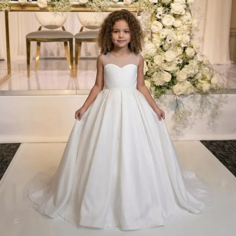 Customized Wed Dress Summer Children Girls First Birthday Princess Gown Costumes Flower Dresses Clothes Clothing Baby Kids
Customized Wed Dress Summer Children Girls First Birthday Princess Gown Costumes Flower Dresses Clothes Clothing Baby Kids