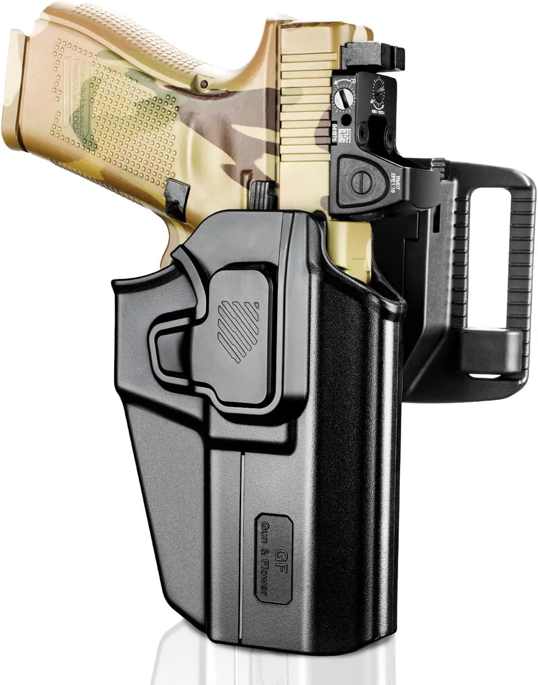 Универсальная кобура OWB для пистолетов Canik, FN, Walther, Browning, S&W и более 100 моделей, с выносной кнопкой сброса, поворот на 360° ° Регулируемая петля для ремня/держателя для весла
Универсальная кобура OWB для пистолетов Canik, FN, Walther, Browning, S&W и более 100 моделей, с выносной кнопкой сброса, поворот на 360° ° Регулируемая петля для ремня/держателя для весла