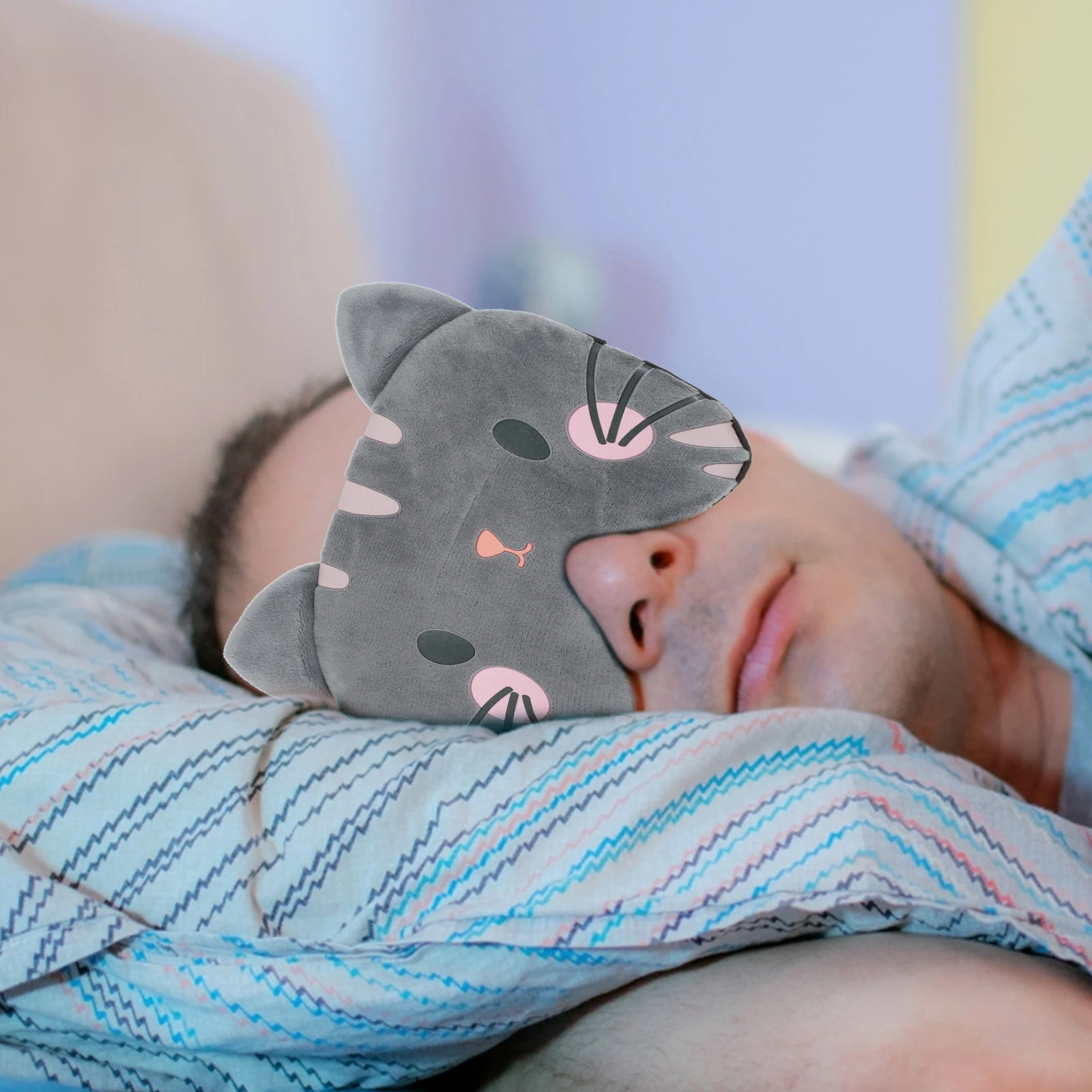 3 Cartoon Cat Sleep Masks Soft Comfortable Eye Cover White Pink Gray Light Blocking Elastic BandBreathable Easy Pack
3 Cartoon Cat Sleep Masks Soft Comfortable Eye Cover White Pink Gray Light Blocking Elastic BandBreathable Easy Pack