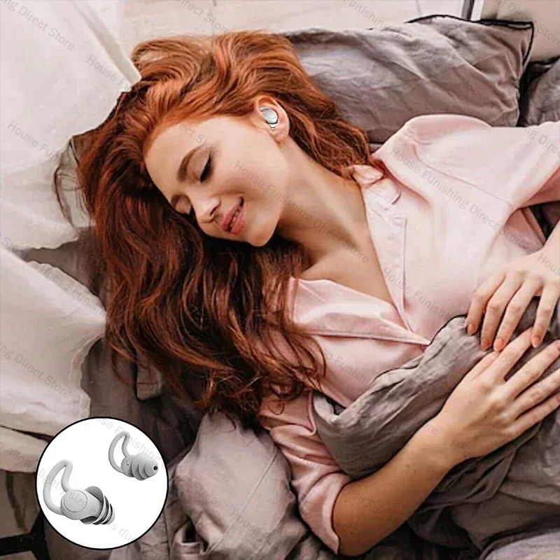 Silicone Earplugs Soundproofing Ear Protection Earplugs Noise Reduction Waterproof Patch Suitable for Sleep Swimming and Work
Silicone Earplugs Soundproofing Ear Protection Earplugs Noise Reduction Waterproof Patch Suitable for Sleep Swimming and Work