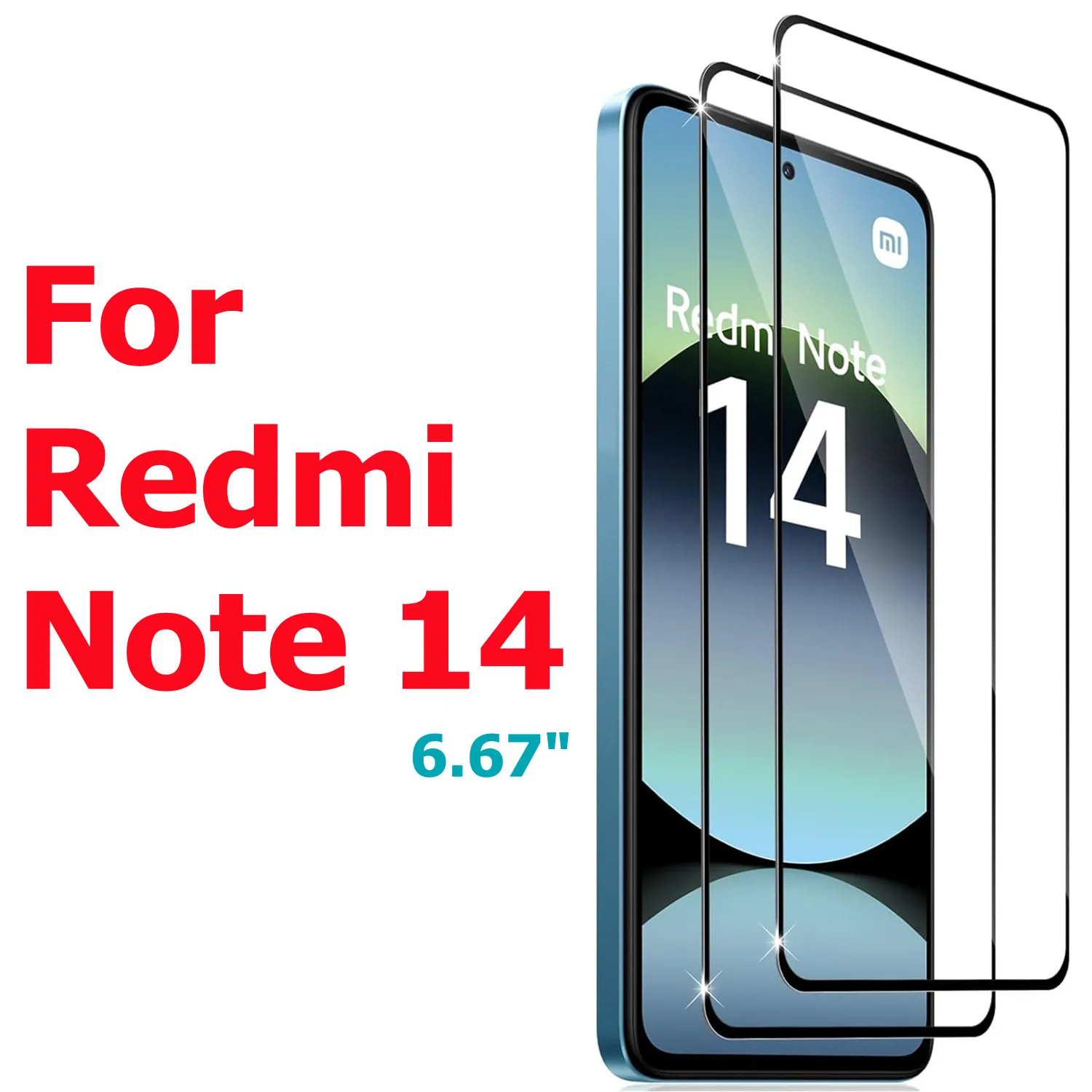 For Redmi Note 14 6.67" tempered Glass Fingerprint unlock protective film, scratch resistant and bubble free
For Redmi Note 14 6.67" tempered Glass Fingerprint unlock protective film, scratch resistant and bubble free
