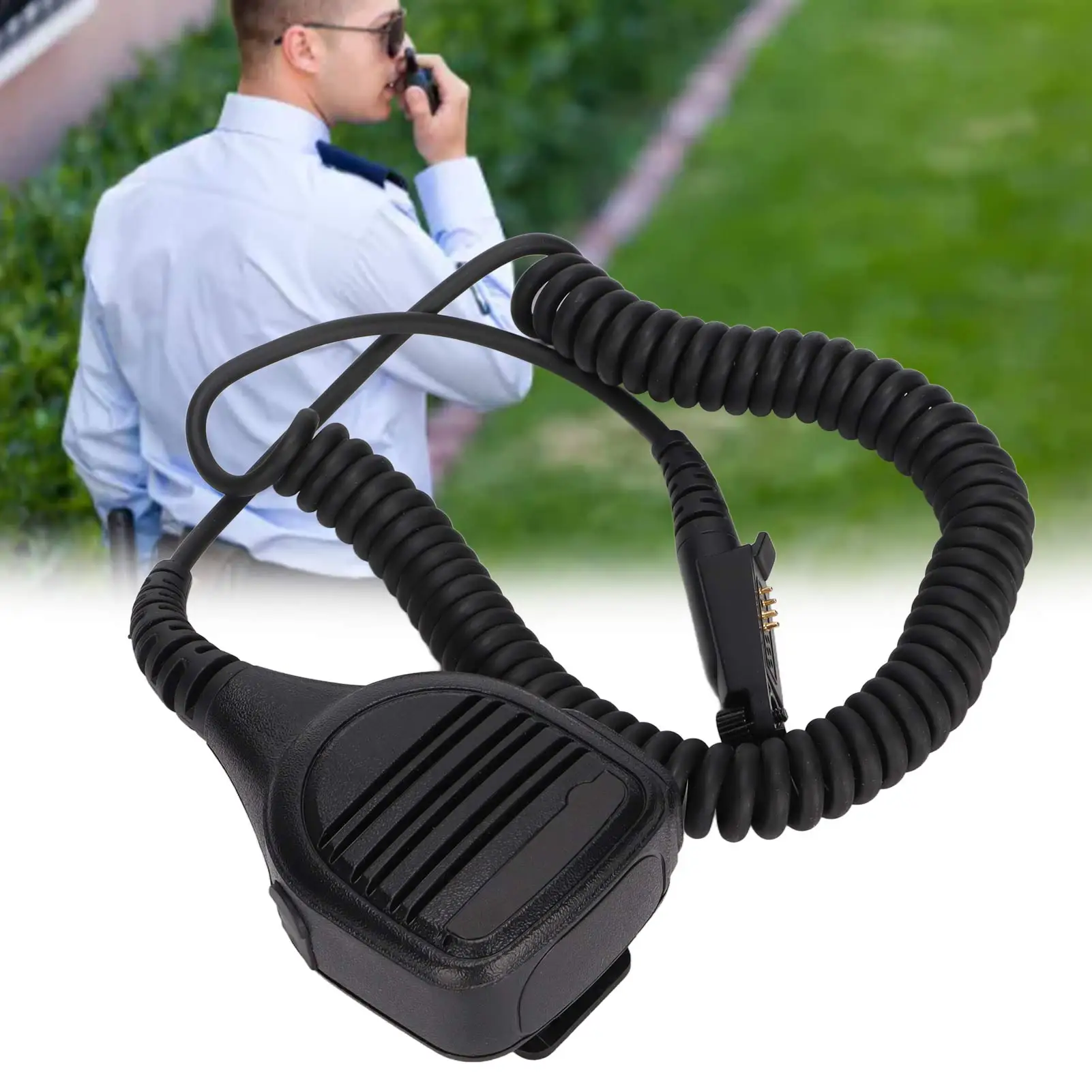 Two Way Radio Speaker ABS Push To Talk Noise Cancelling Compact Remote Speaker Mic for F22+ for Ruggeer B8000 for Estalky R887
Two Way Radio Speaker ABS Push To Talk Noise Cancelling Compact Remote Speaker Mic for F22+ for Ruggeer B8000 for Estalky R887