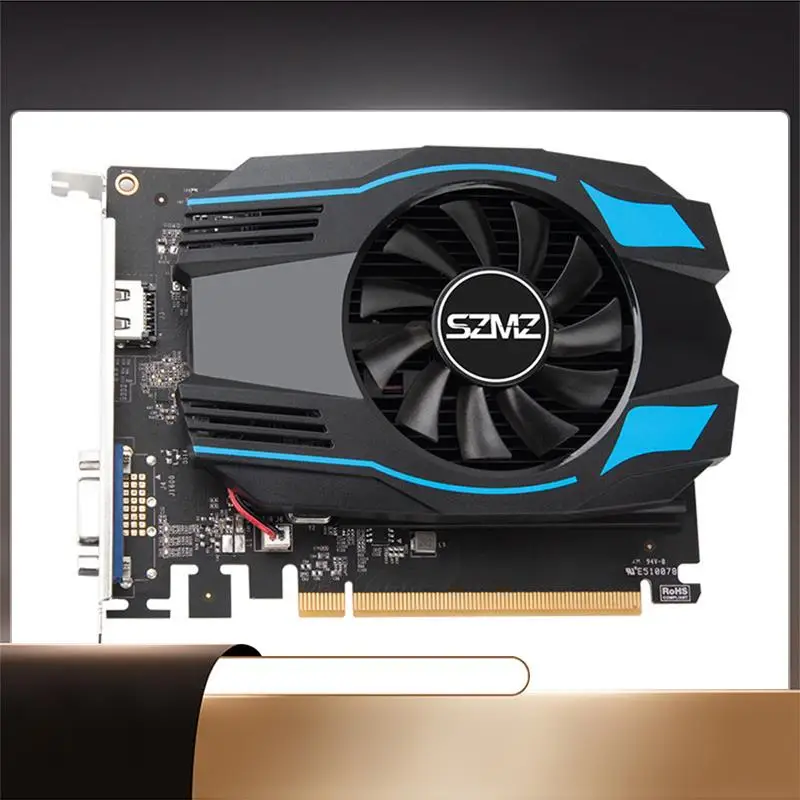 SZMZ GT1030 Gaming Graphics Card 2GB GDDR5 Pcie 3.0 X16 VGA+HD GPU For PC Laptop Mining-N35R
SZMZ GT1030 Gaming Graphics Card 2GB GDDR5 Pcie 3.0 X16 VGA+HD GPU For PC Laptop Mining-N35R