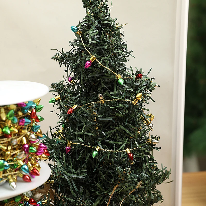 5/10m Christmas Bead String Christmas Tree Ornament Party Home Decoration Metal Color Plastic Beads Imitation Light String Decor
5/10m Christmas Bead String Christmas Tree Ornament Party Home Decoration Metal Color Plastic Beads Imitation Light String Decor